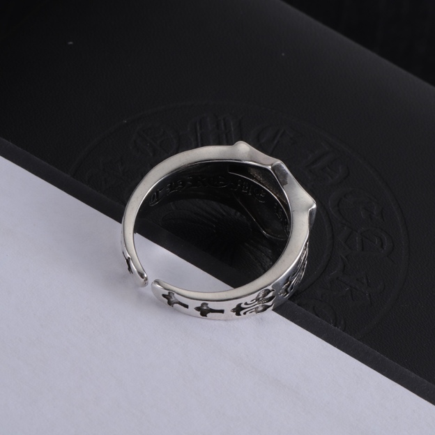 クロムハーツ「Chrome Hearts」クラシックヴィンテージ＆モダンリング - フリーサイズ