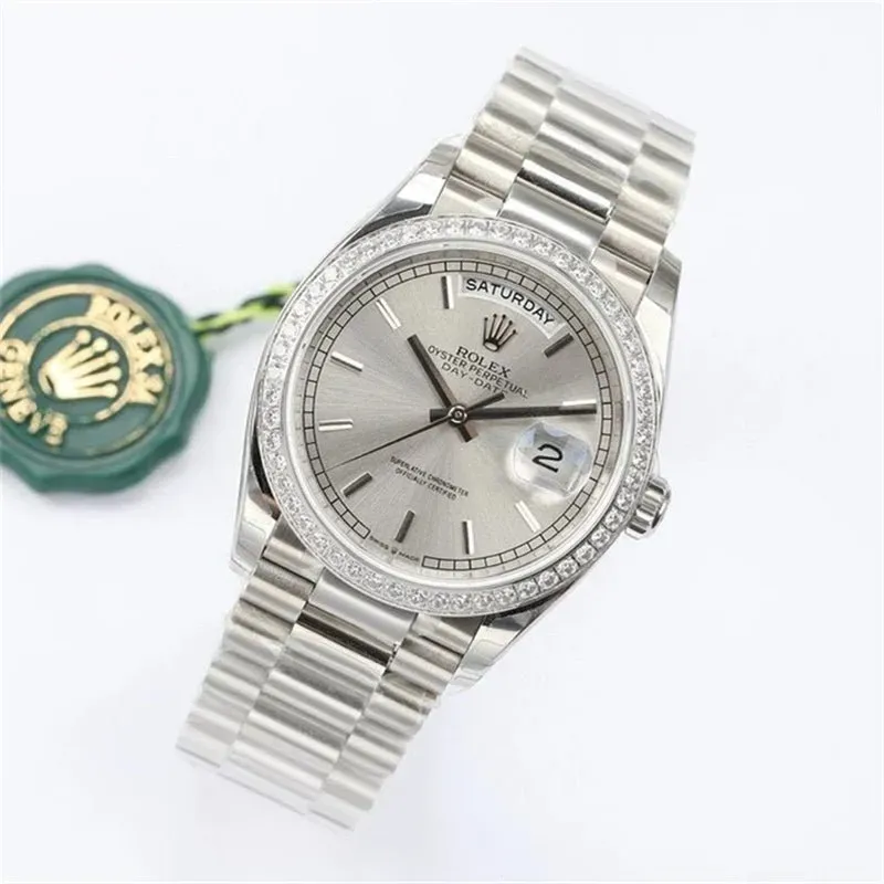 ロレックス「Rolex」イスター パーペチュアル デイトジャスト  メンズウォッチ36MM