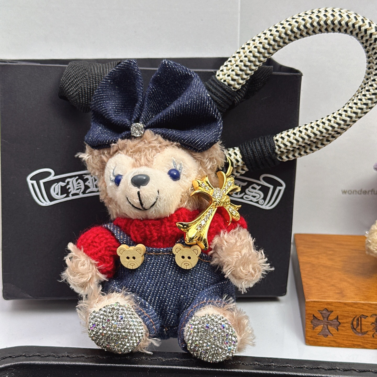 クロムハーツ「Chrome Hearts」バッグチャーム - すべてのトレンドバッグに合わせて、クールでキュートなスタイルを