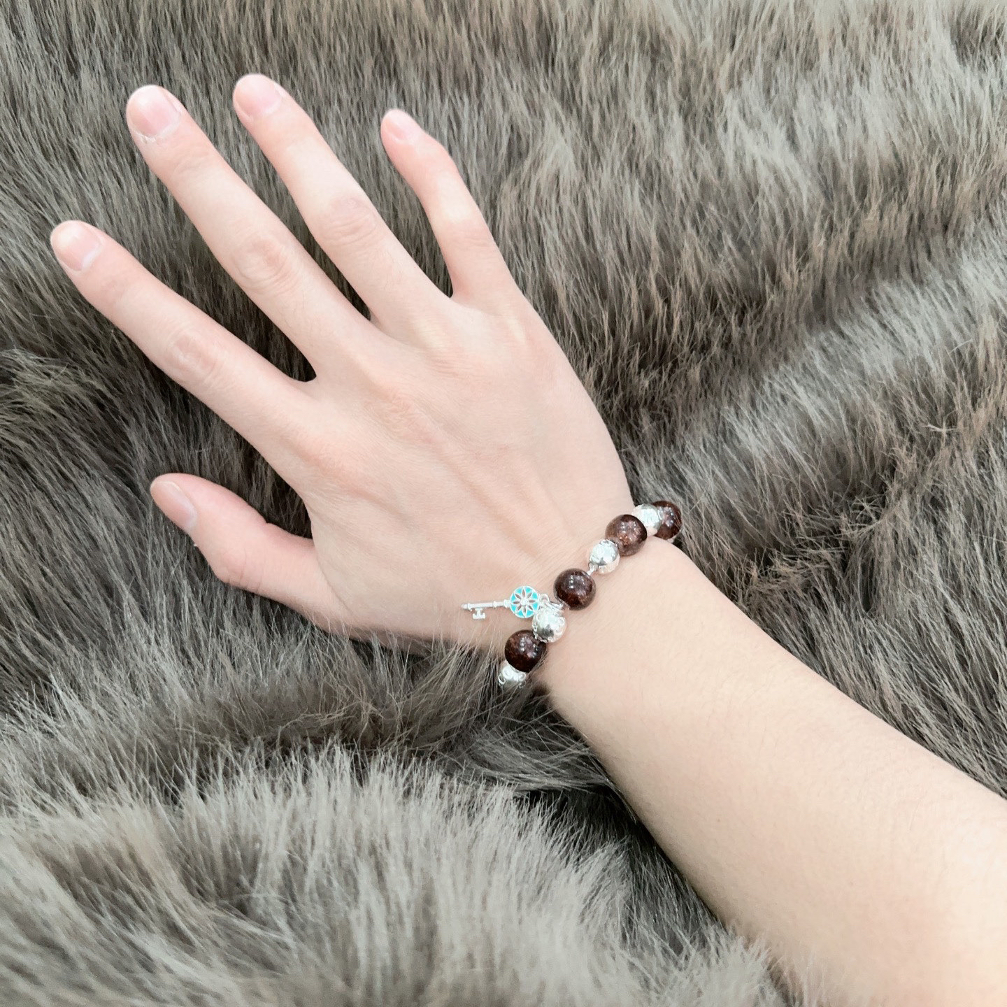 ティファニー「Tiffany & Co.」ポリッシュドシルバーリンク ブレスレット