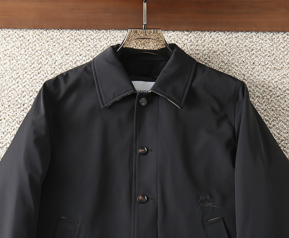 バーバリー「Burberry」秋冬 クイルティッドダウンジャケット