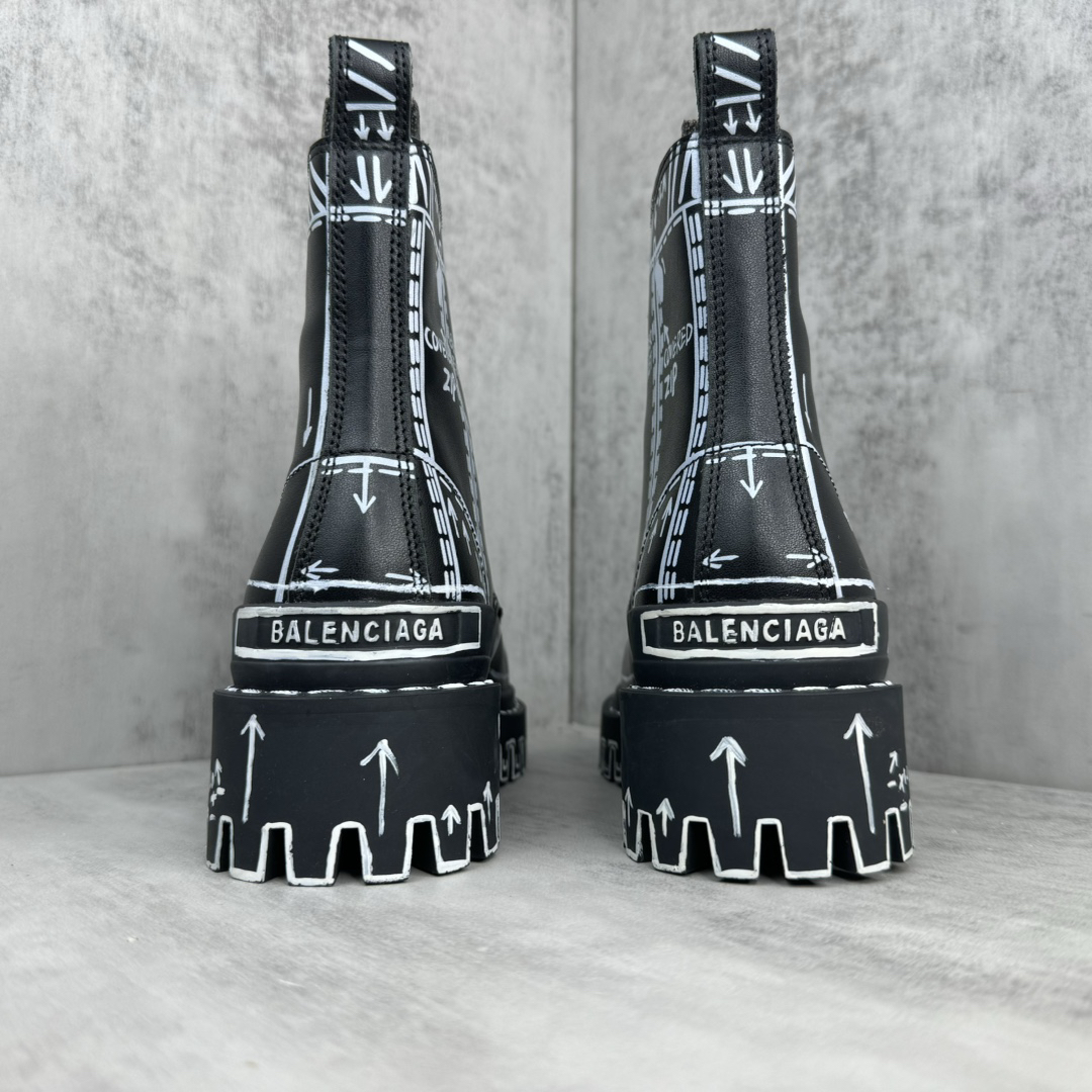 バレンシアガ「Balenciaga」バレンシアガ ブルドーザー ダービーシューズ / レザーダービー