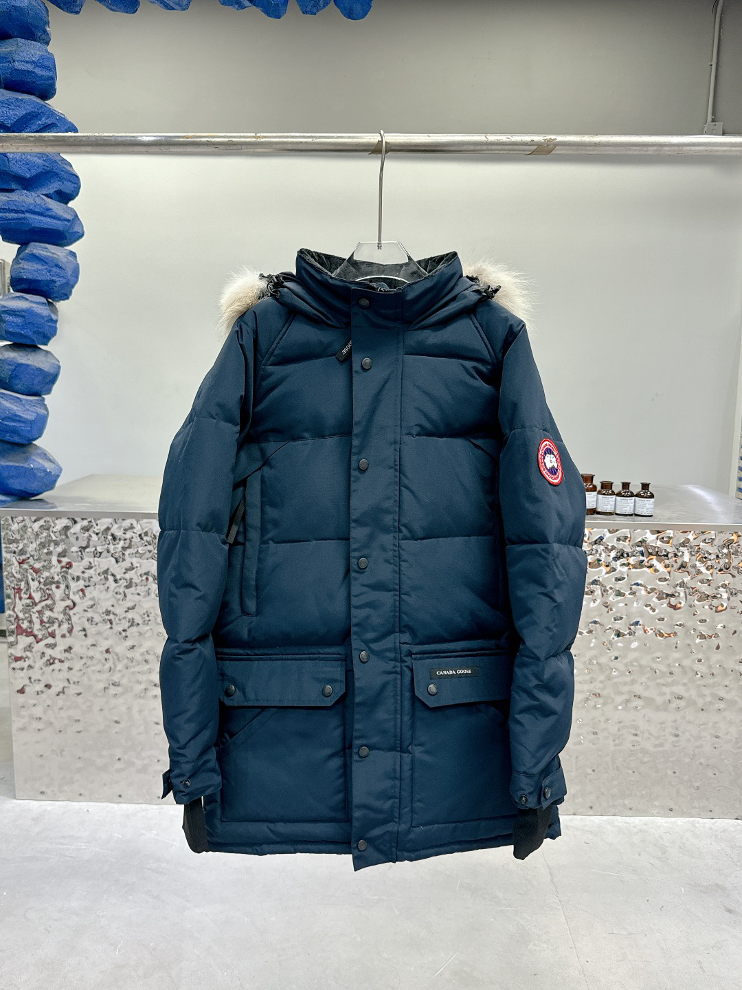 カナダグース「Canada Goose」秋冬フード付きダウンコート
