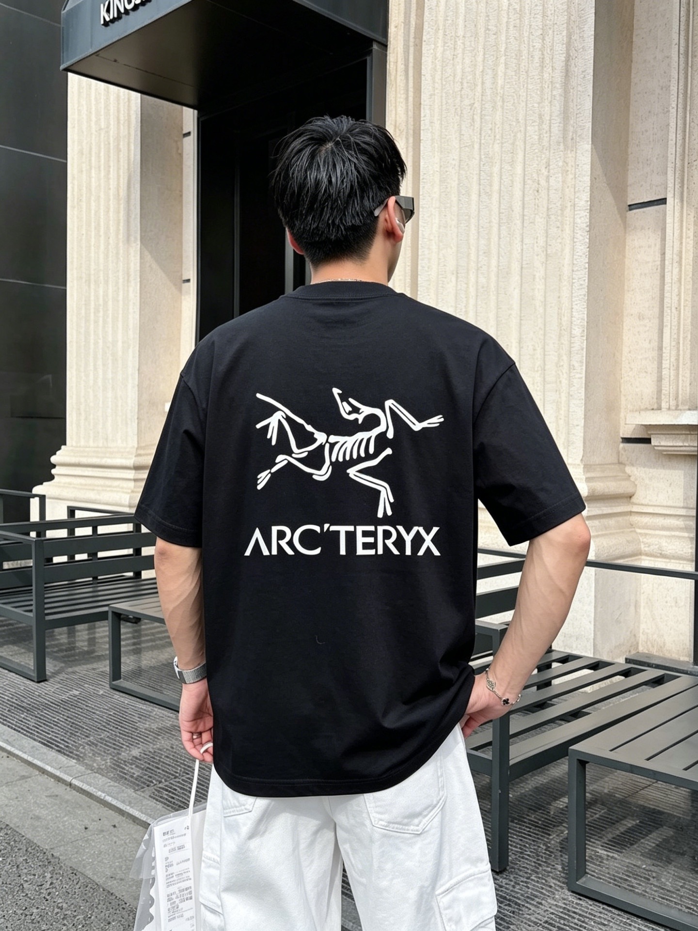 アークテリクス「ARC'TERYX」ロゴプリントTシャツ / ショートスリーブ クルーネック