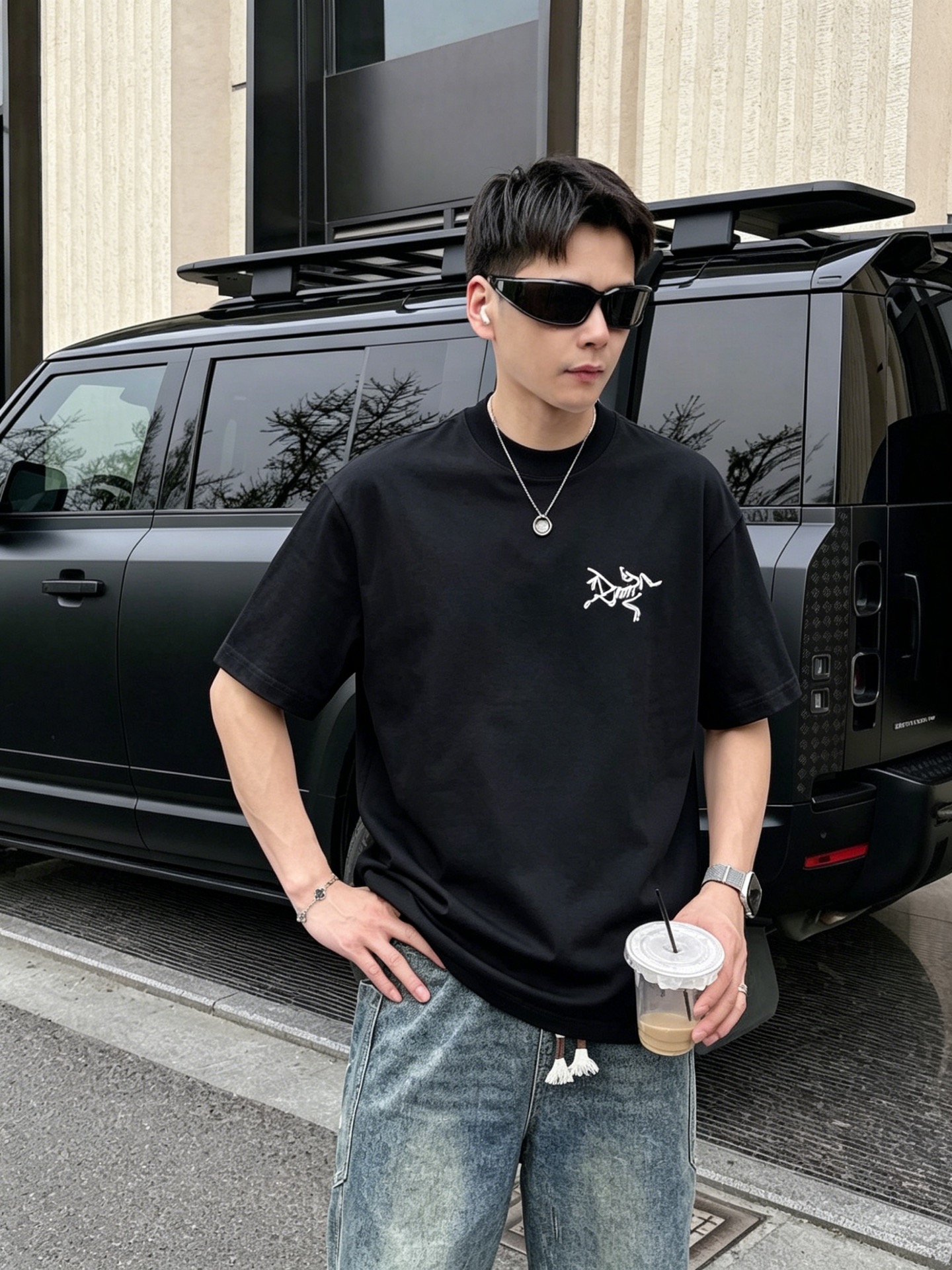 アークテリクス「ARC'TERYX」ロゴプリントTシャツ / ショートスリーブ クルーネック