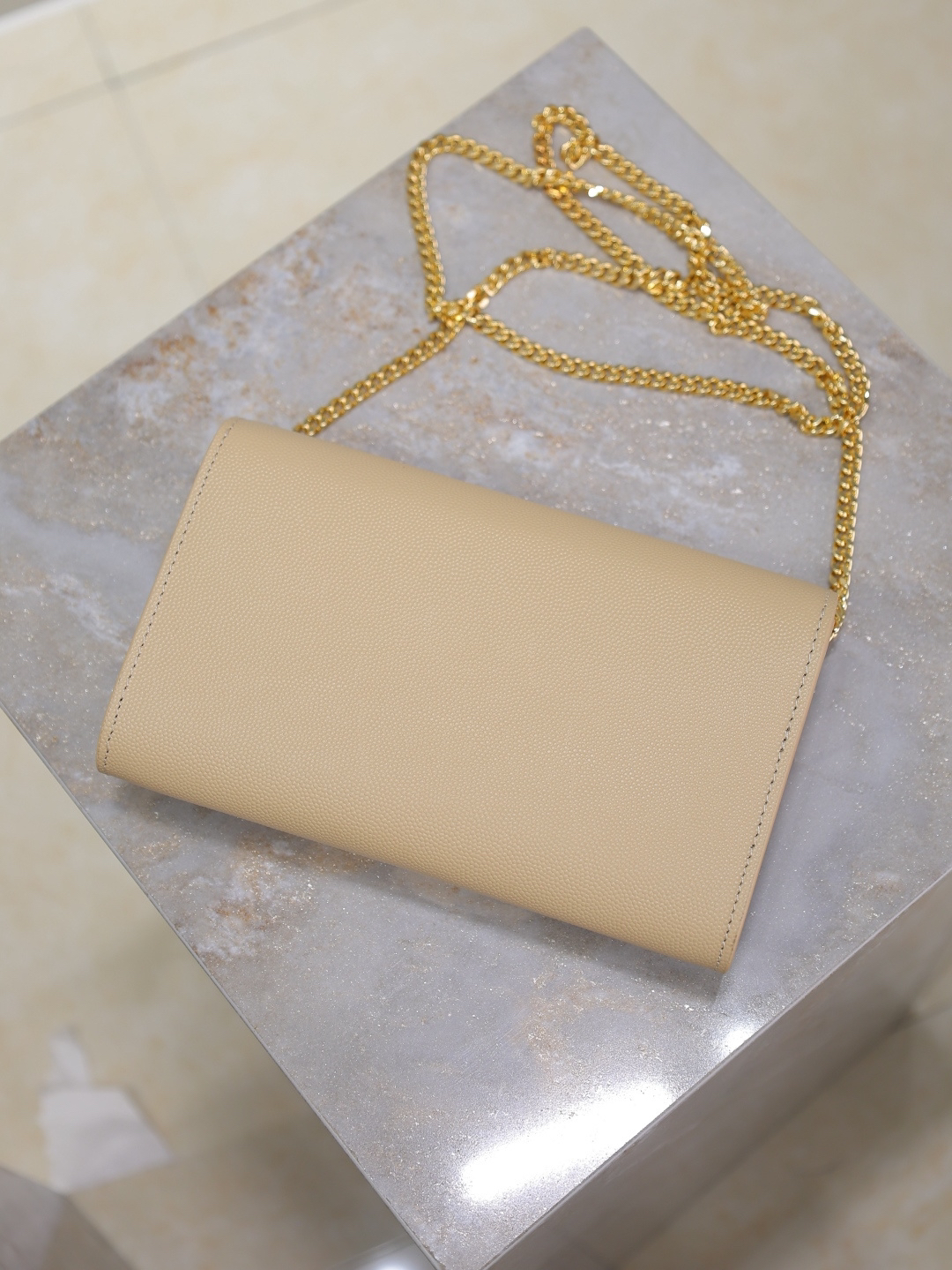 2026サンローラン「SAINT LAURENT アップタウン エンベロープ チェーンウォレット