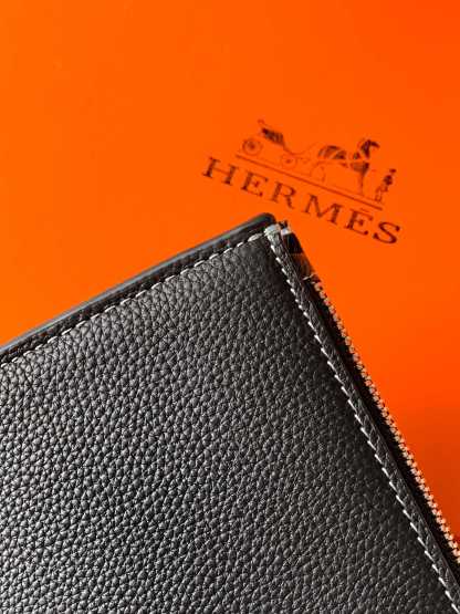 エルメス「Hermès」エルメス レザーハンドバッグ / クラッチバッグ 
