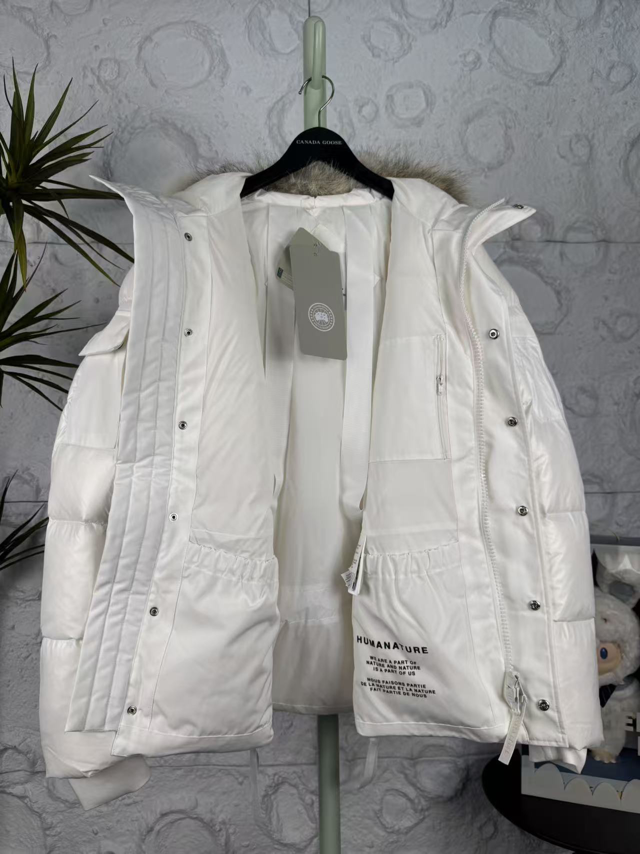 カナダグース「Canada Goose」秋冬フード付きダウンジャケット