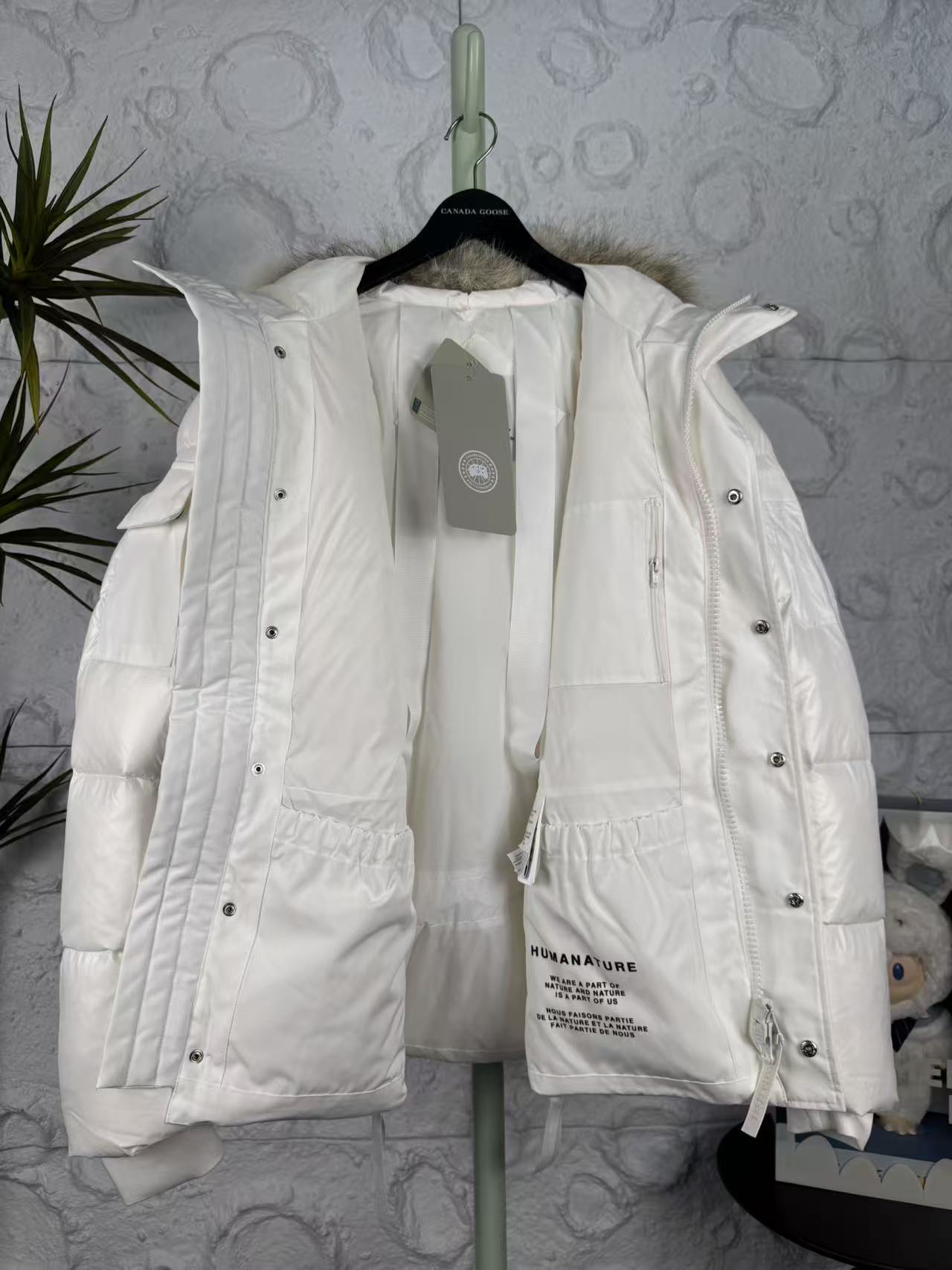 カナダグース「Canada Goose」秋冬フード付きダウンジャケット