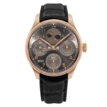 アイ・ダブリュー・シー「IWC」ポルトギーゼ パーペチュアルカレンダー 腕時計 41mm