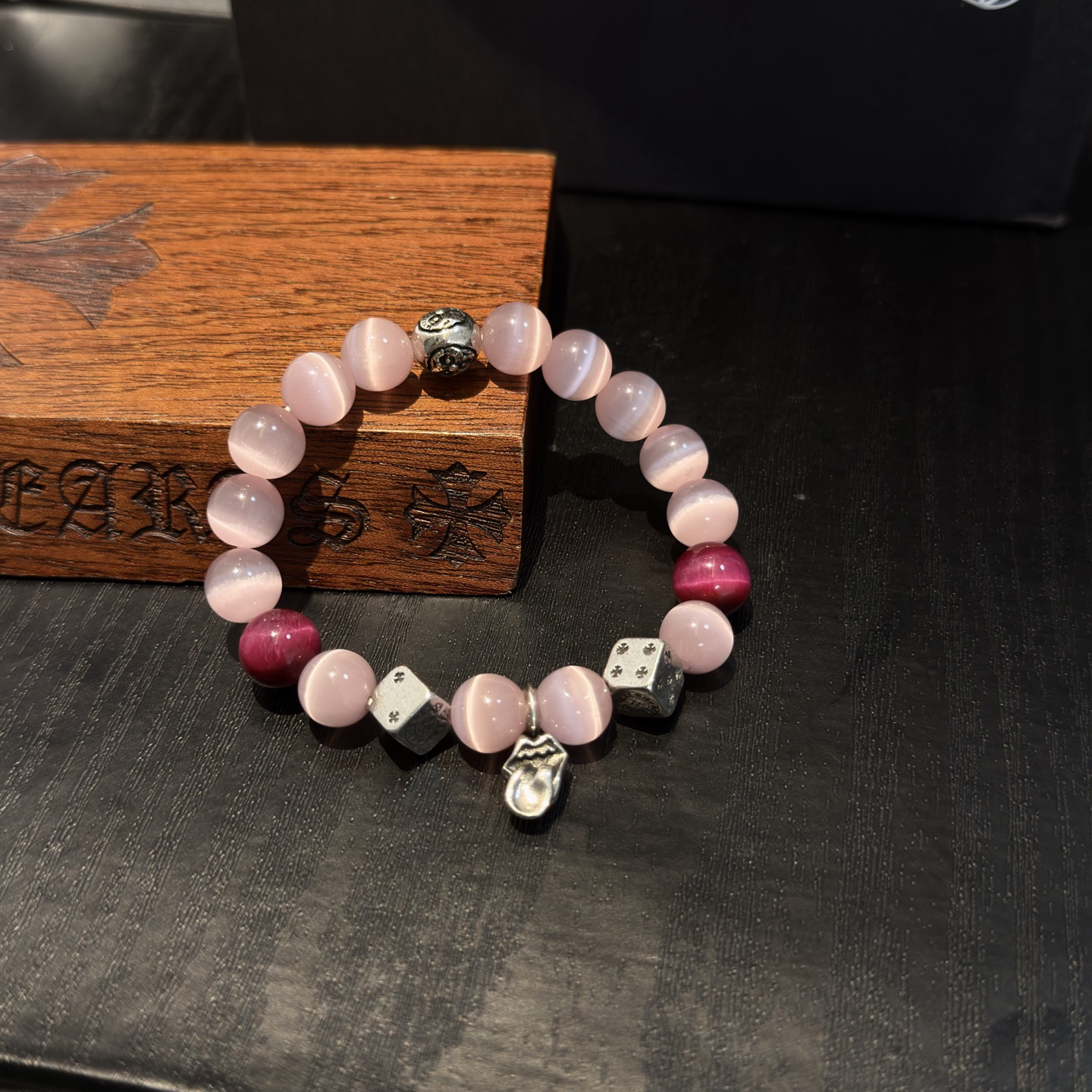 クロムハーツ「Chrome Hearts」ブレスレット - ヴィンテージ＆ロックテイスト ペア用