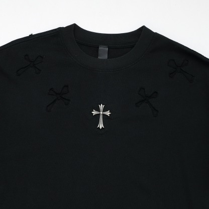 クロムハーツ「Chrome Hearts」プレミアム ウォッシュドTシャツ