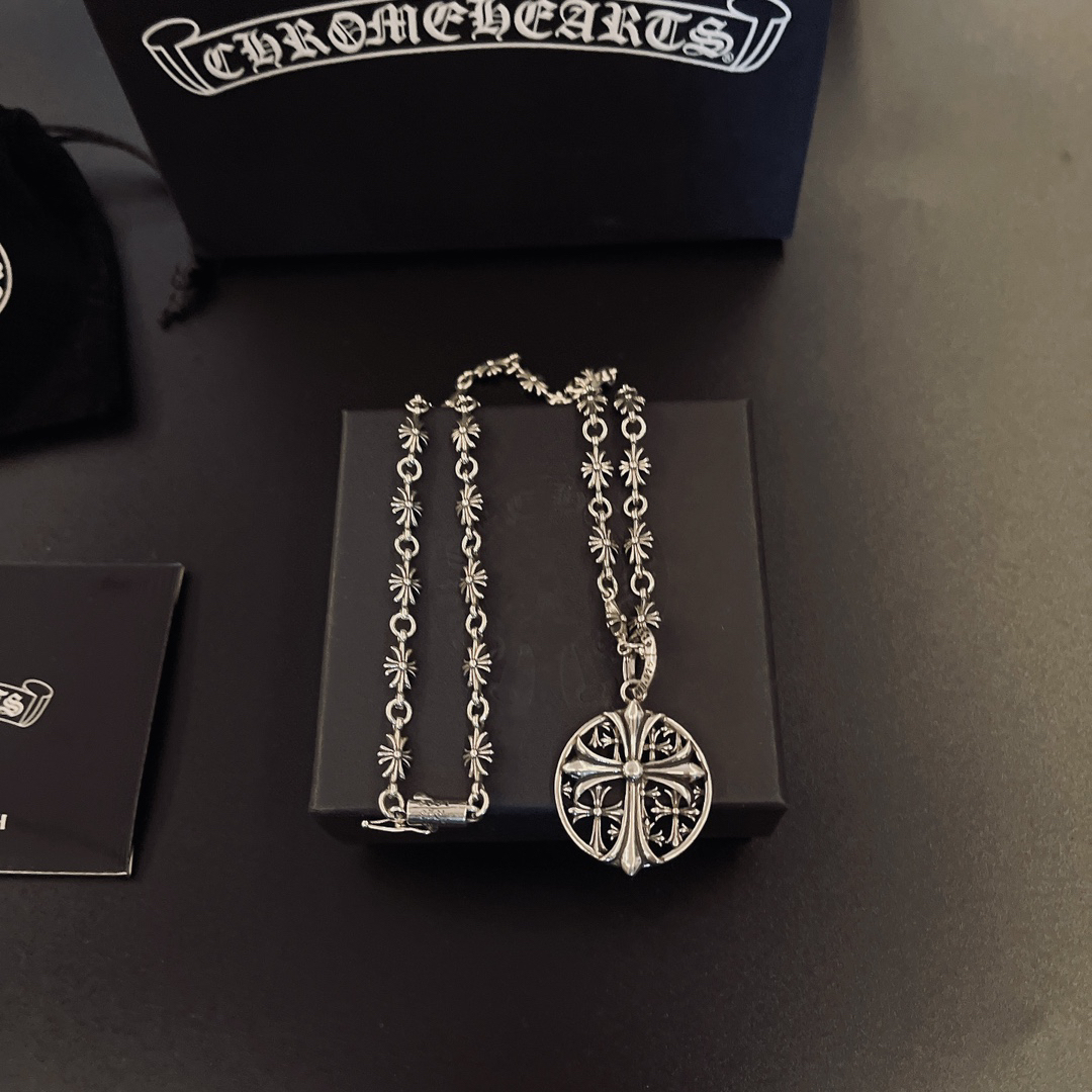クロムハーツ「Chrome Hearts」シンプルペンダントネックレス - ユニセックス