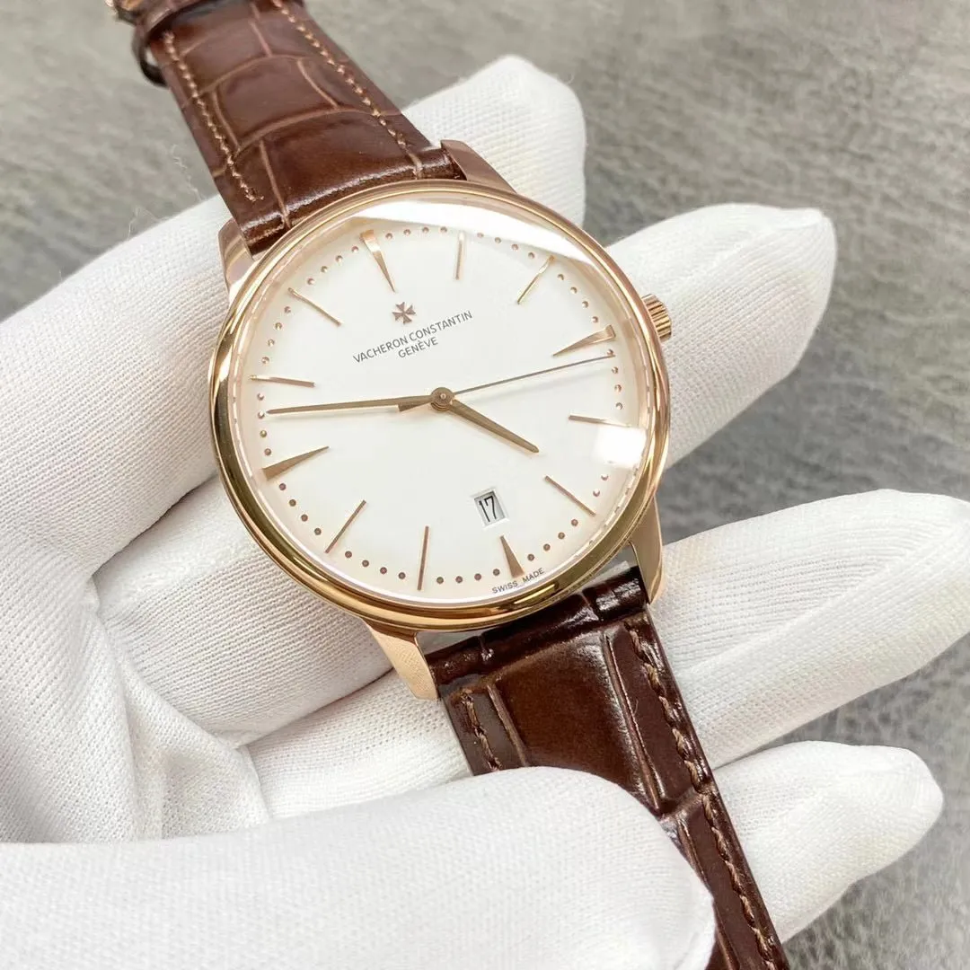 ヴァシュロン コンスタンタン「Vacheron Constantin」 パトリモニー 81180 ウルトラシン メンズウォッチ40MM