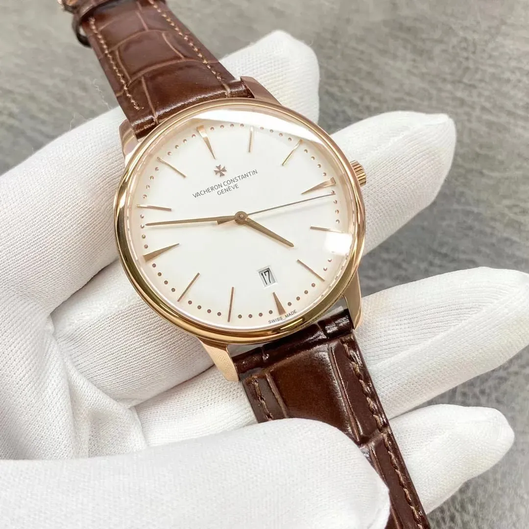 ヴァシュロン コンスタンタン「Vacheron Constantin」 パトリモニー 81180 ウルトラシン メンズウォッチ40MM