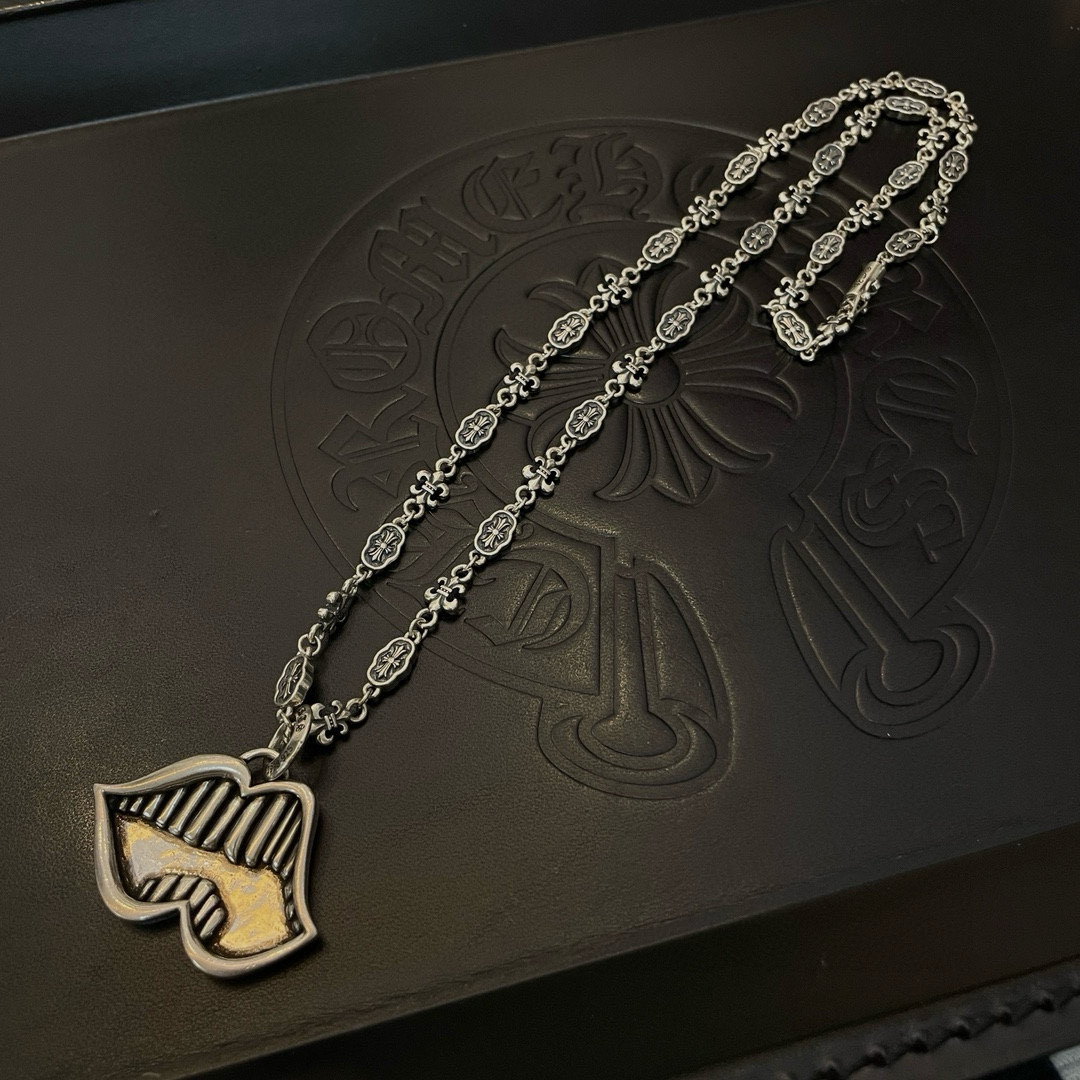 クロムハーツ「Chrome Hearts」クラシック ペンダントネックレス - 男女兼用