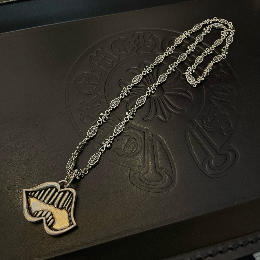 クロムハーツ「Chrome Hearts」クラシック ペンダントネックレス - 男女兼用