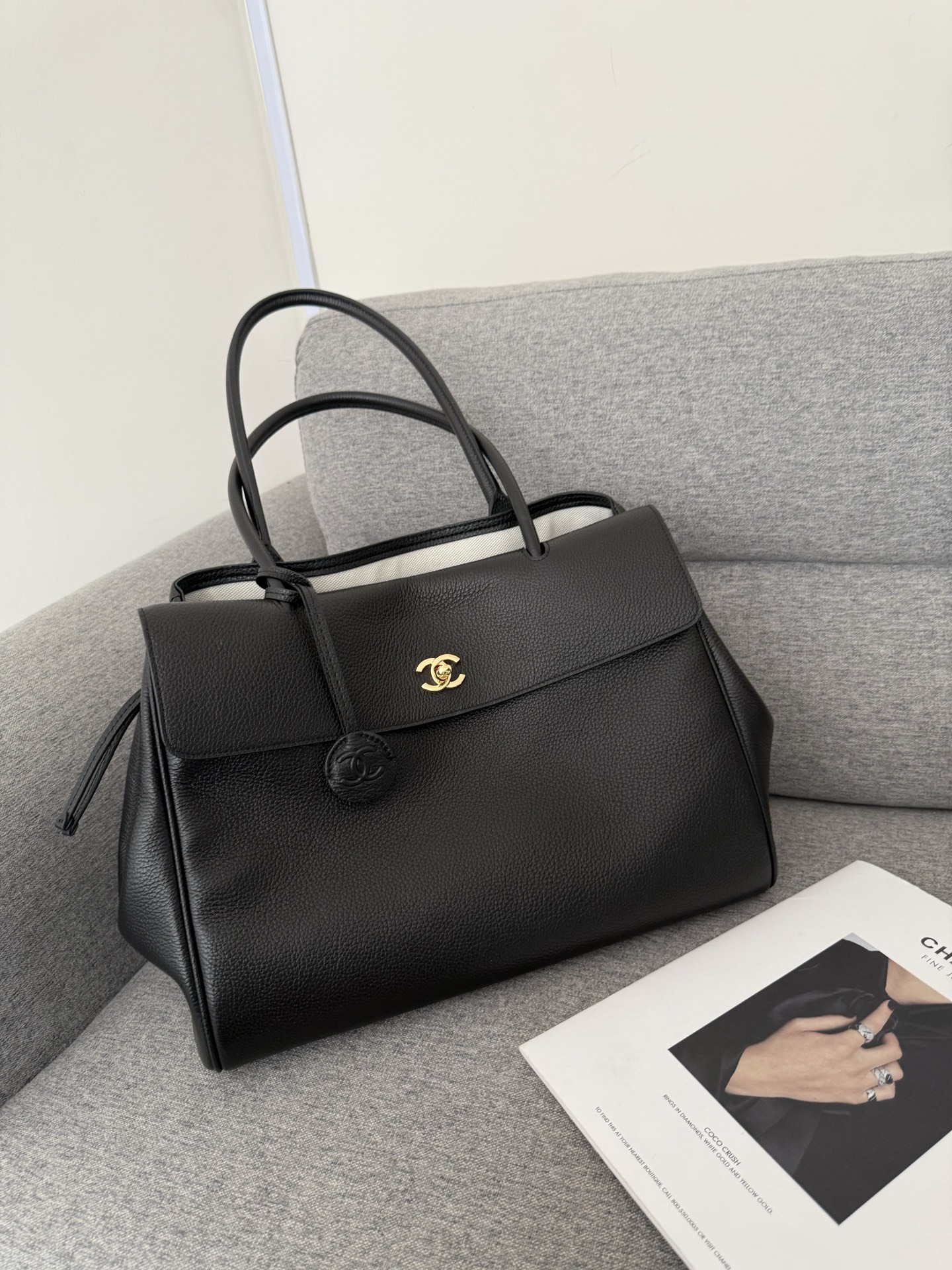 シャネル「Chanel」シャネル 26S ショッピングトート / キャンバストートバッグ 