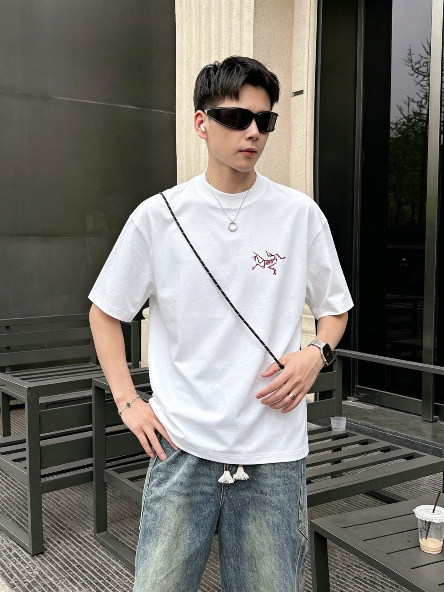 アークテリクス「ARC'TERYX」ロゴプリントTシャツ / ショートスリーブ クルーネック