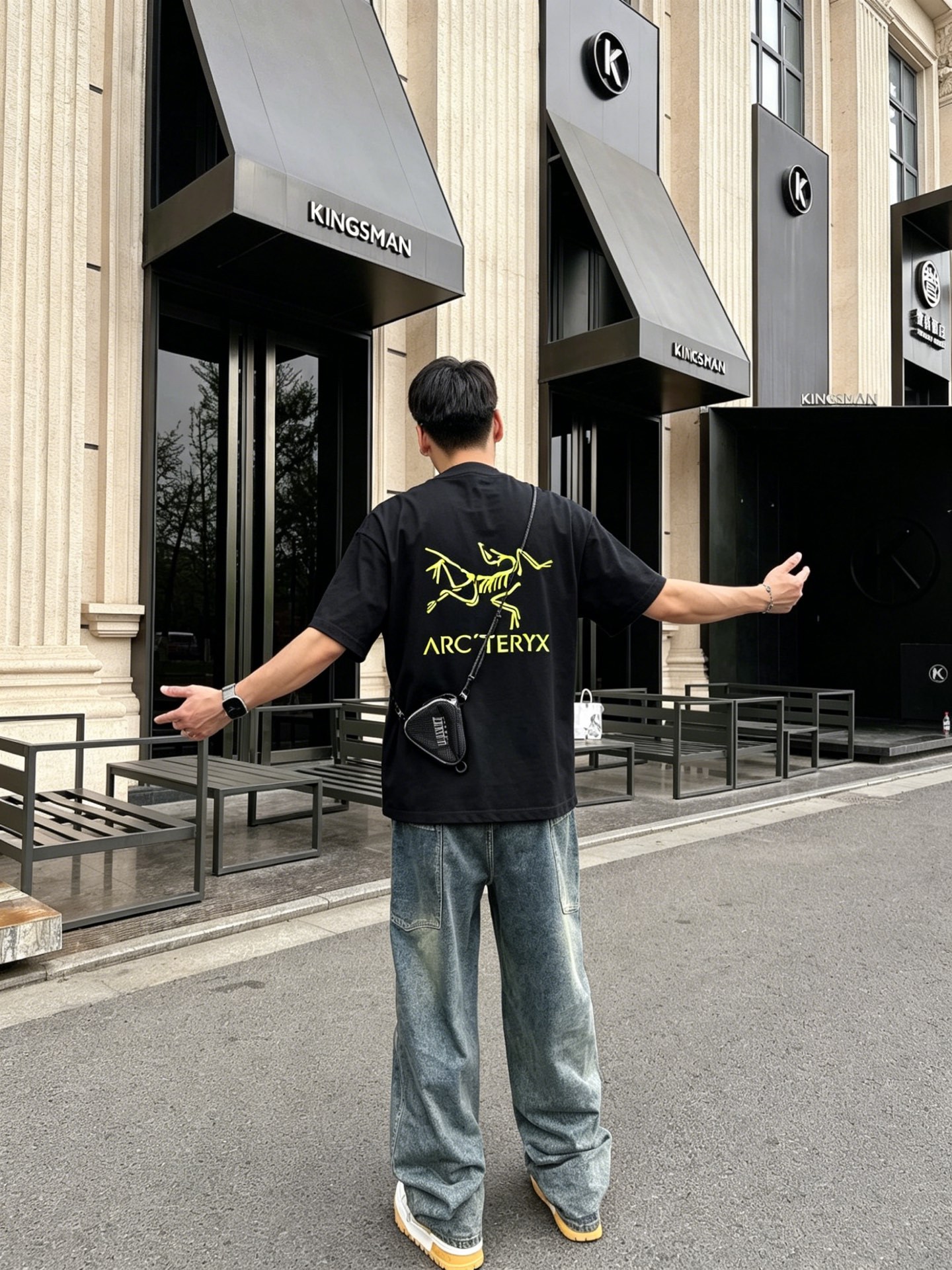 アークテリクス「ARC'TERYX」ロゴプリントTシャツ / ショートスリーブ クルーネック
