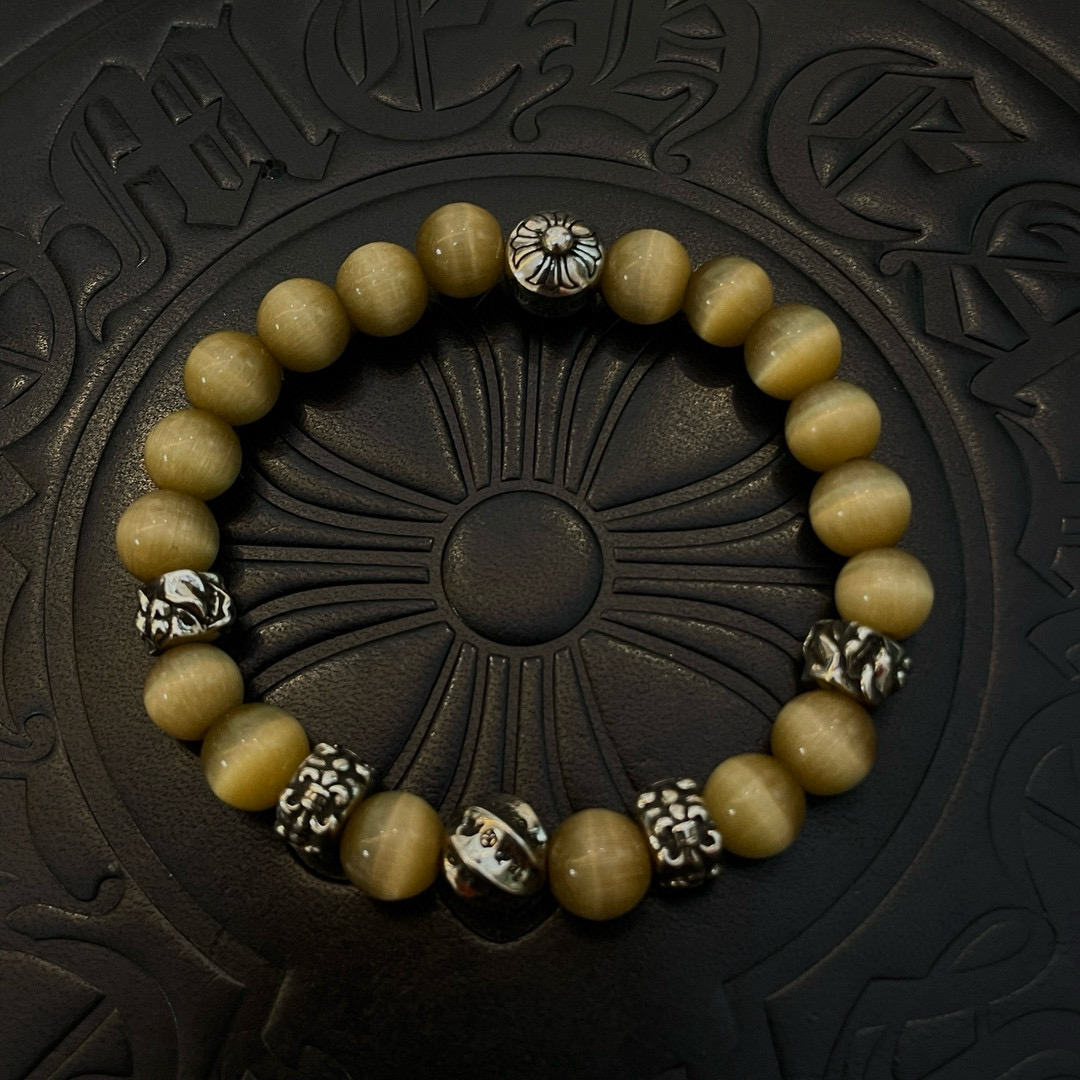 クロムハーツ「Chrome Hearts」ブレスレット - ヴィンテージ＆ロックテイスト ペア用