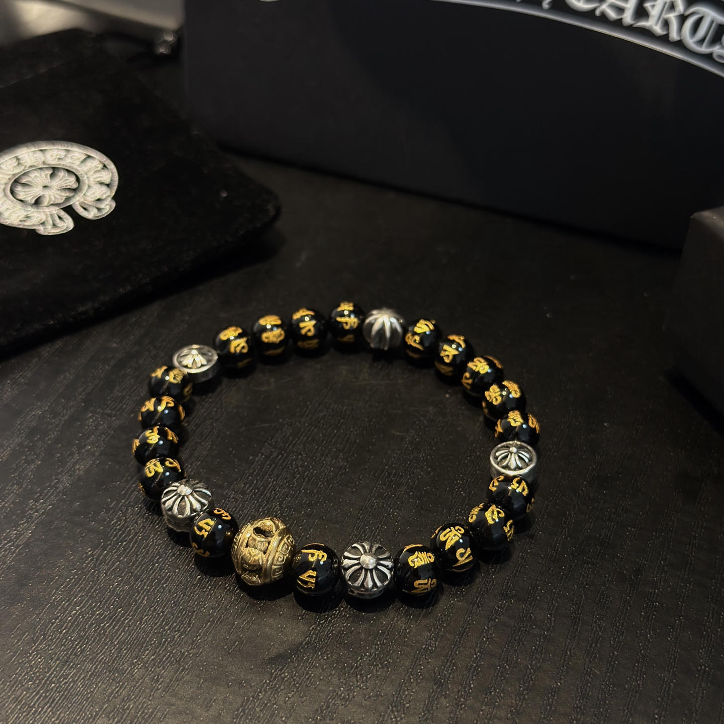 クロムハーツ「Chrome Hearts」ブレスレット - ヴィンテージ＆ロックテイスト ペア用