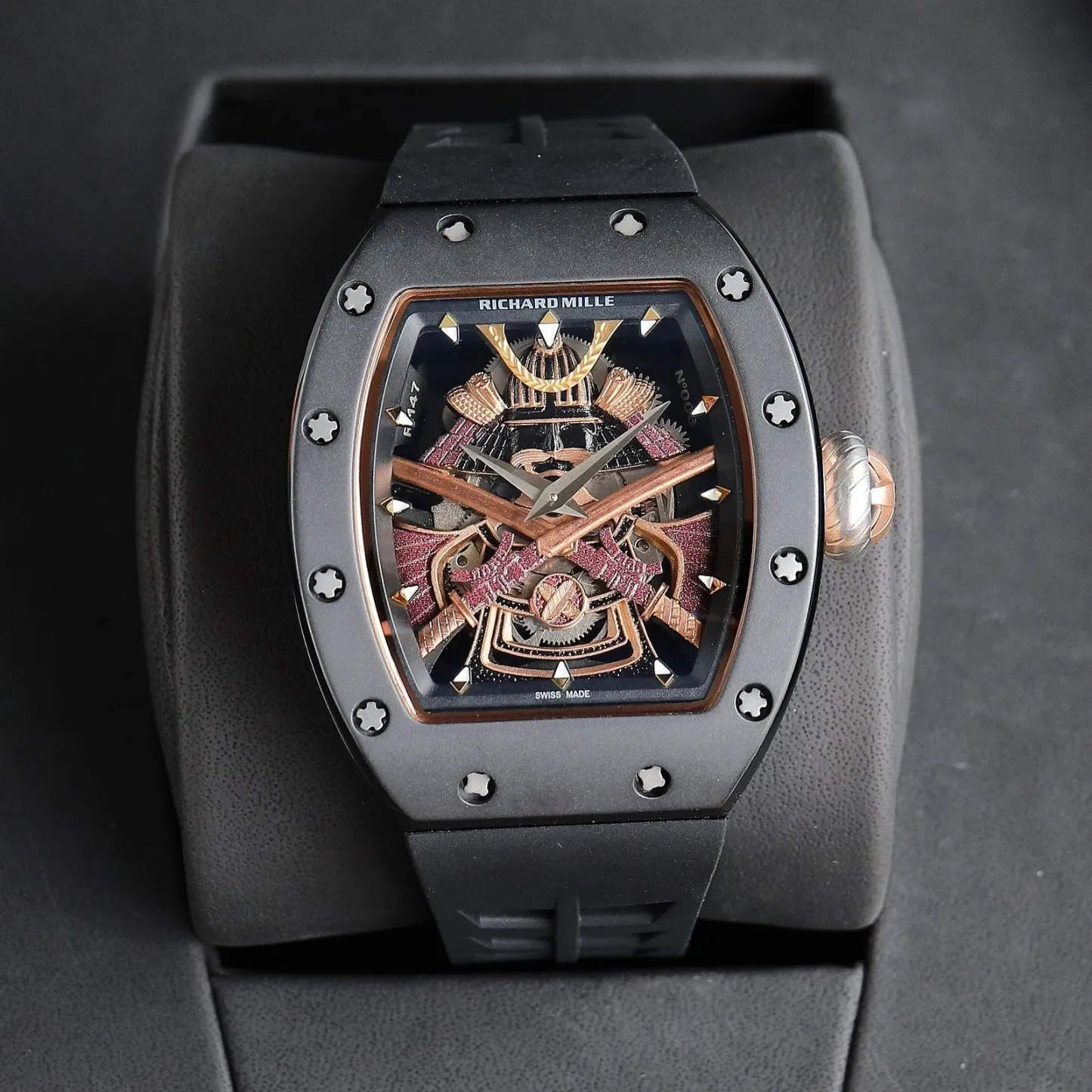 リシャール ミル「Richard Mille」メカニカルウォッチ メンズ42MM