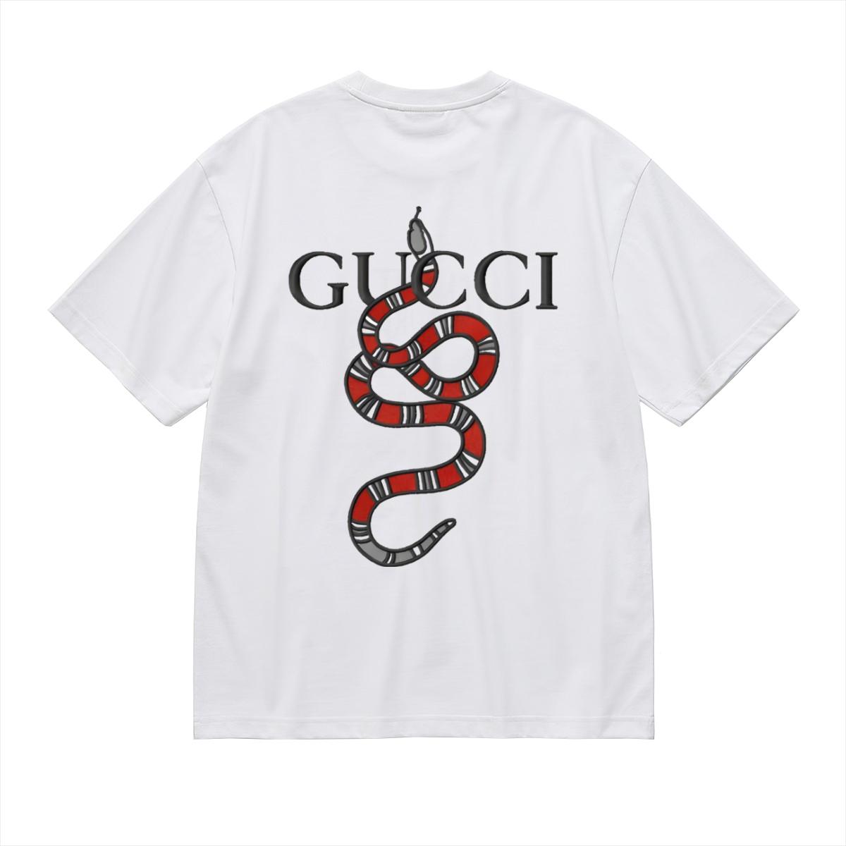 人気急上昇Gucci Snakeグッチ ロゴTシャツ / ショートスリーブ クルーネック