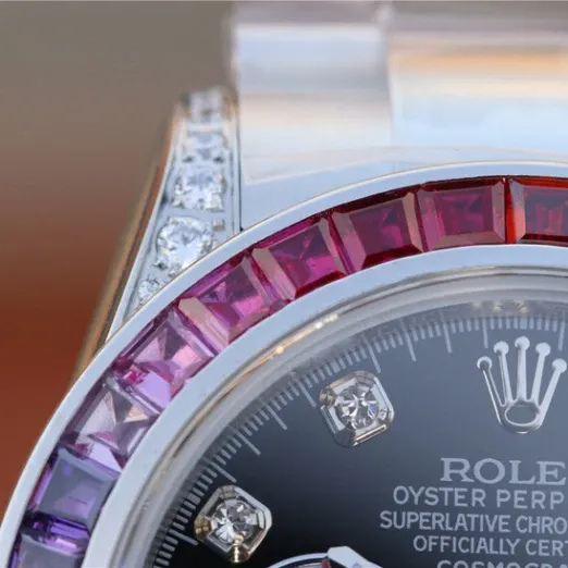 ロレックス「Rolex」ロレックス デイトナ レインボーダイヤモンド ステンレススチール 40mm