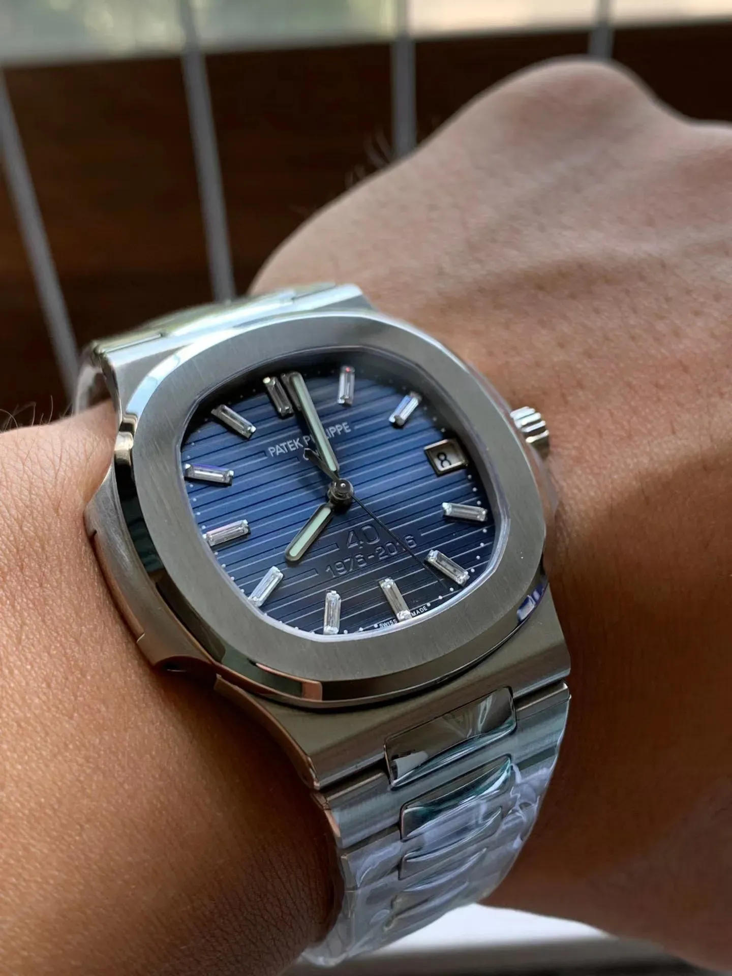 パテック フィリップ「Patek Philippe」ノーチラス 40周年記念限定 クロノグラフ ウォッチ