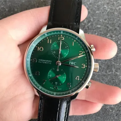 アイ・ダブリュー・シー「IWC」ポルトギーゼ クロノグラフ メンズウォッチ40MM
