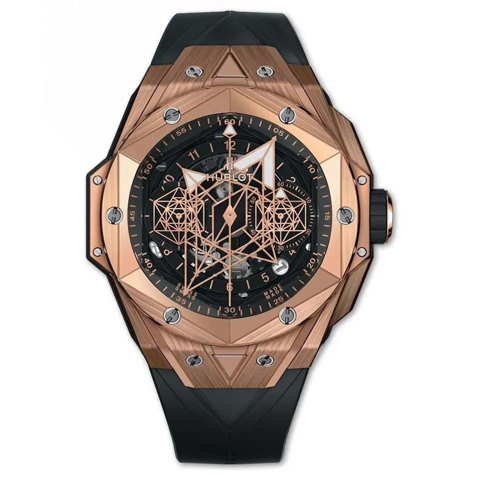 ウブロ「Hublot」 Big Bang Unico Sang Bleu II 腕時計 45MM