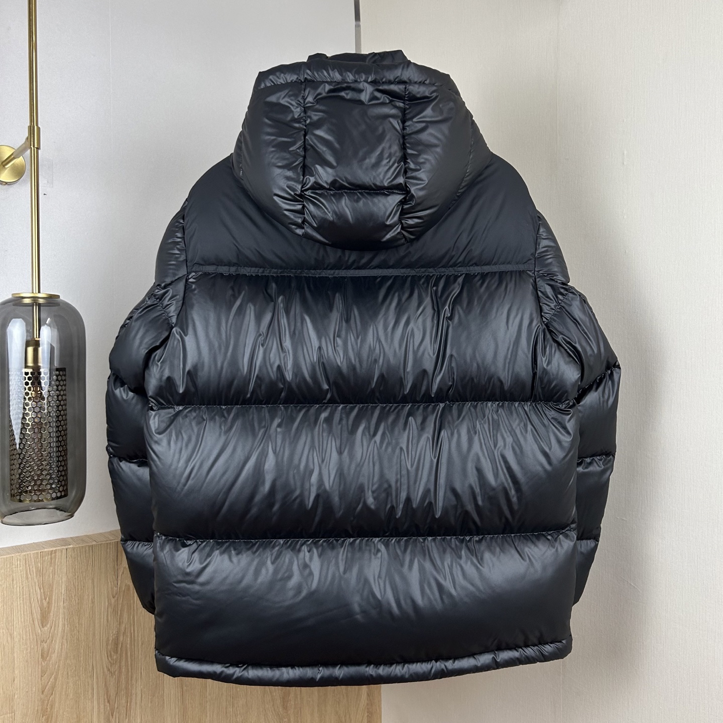 バーバリー「Burberry」秋冬フード付きダウンジャケット