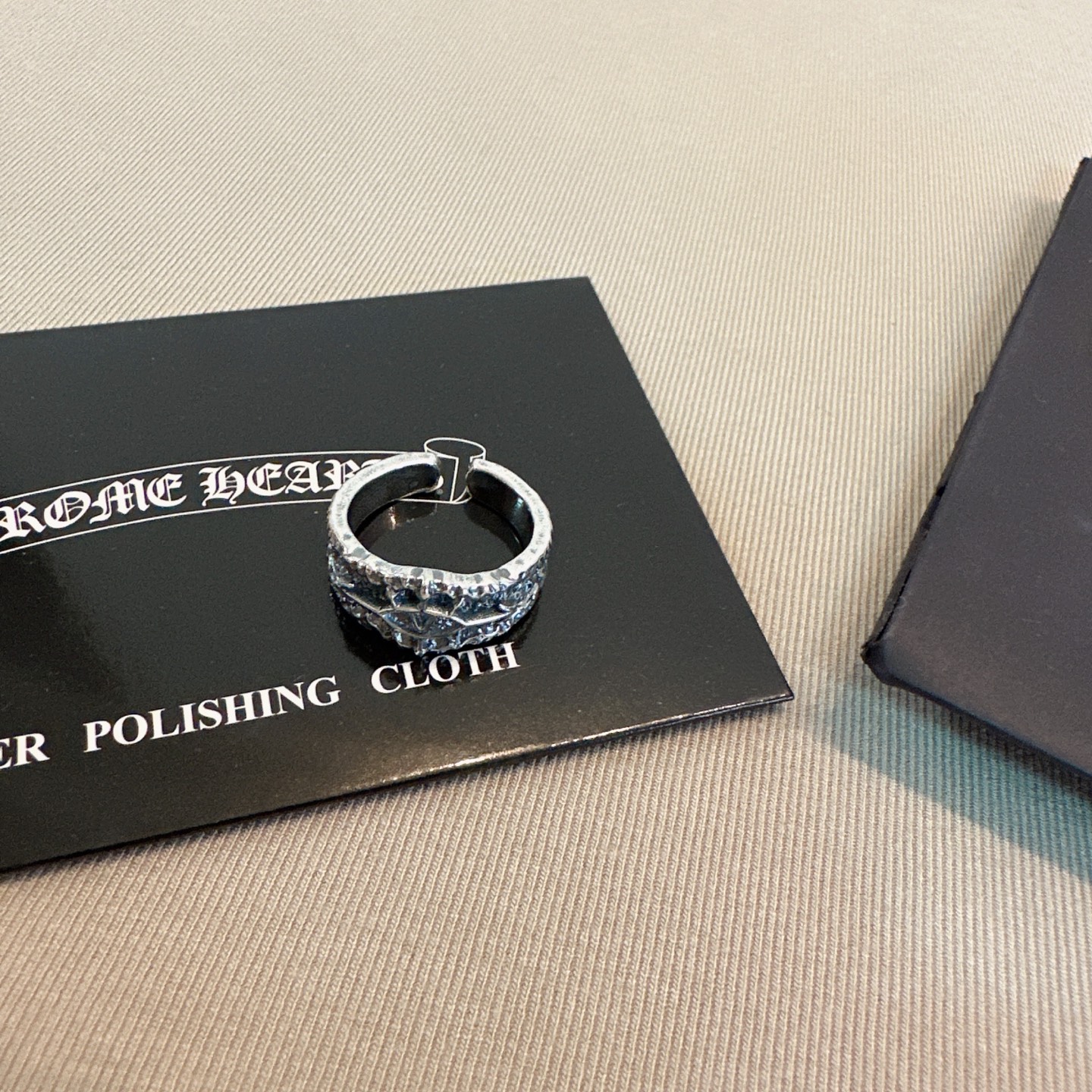 クロムハーツ「Chrome Hearts」クラシックヴィンテージ＆モダンリング - サイズ調整可能