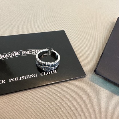 クロムハーツ「Chrome Hearts」クラシックヴィンテージ＆モダンリング - サイズ調整可能