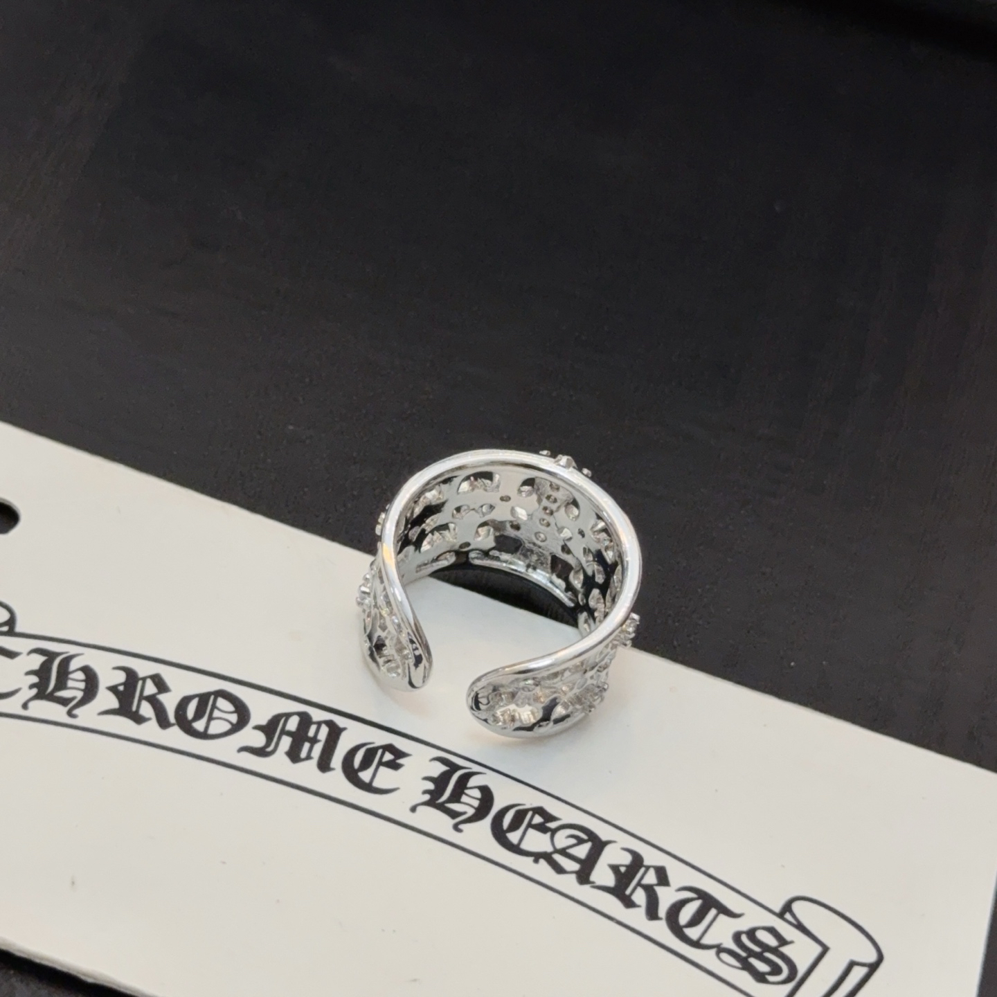 クロムハーツ「Chrome Hearts」クラシックヴィンテージ＆モダンリング - サイズ調整可能