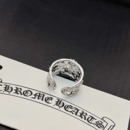 クロムハーツ「Chrome Hearts」クラシックヴィンテージ＆モダンリング - サイズ調整可能