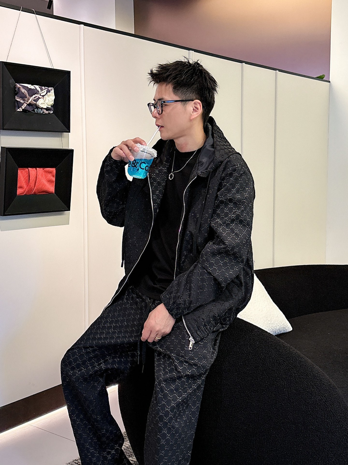 グッチ「Gucci」秋冬 メンズ カジュアルスポーツセット