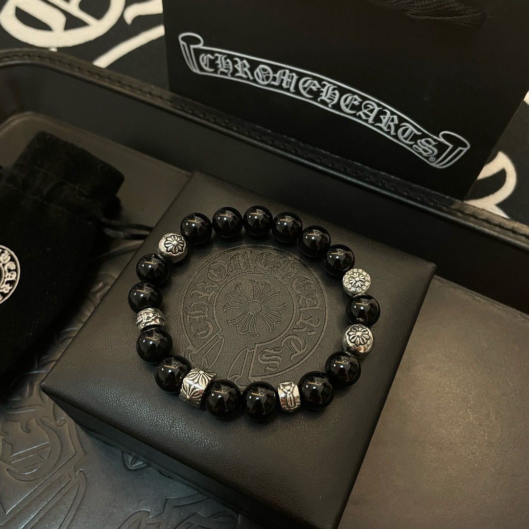 クロムハーツ「Chrome Hearts」ブレスレット - ヴィンテージ＆ロックテイスト ペア用