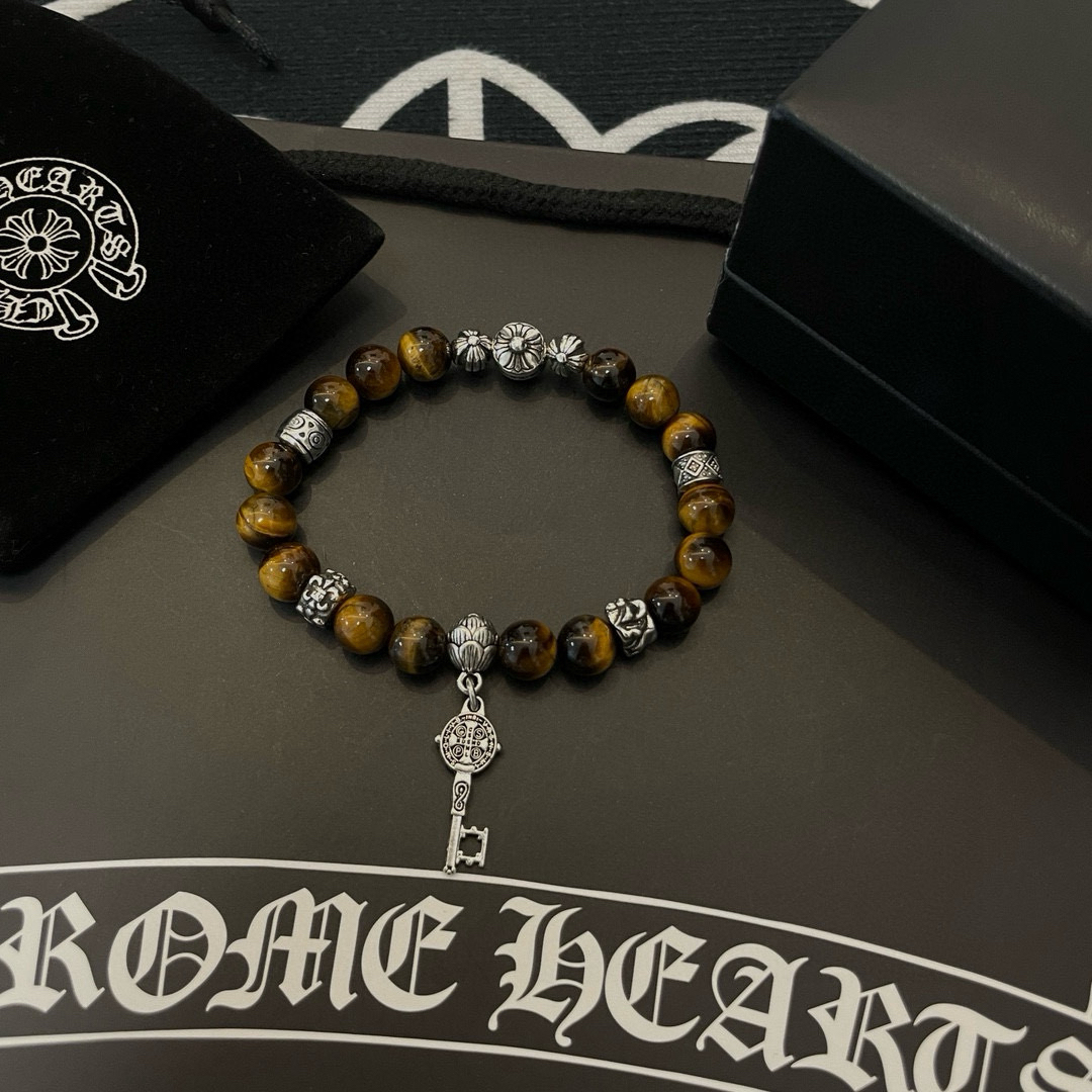 クロムハーツ「Chrome Hearts」ブレスレット - ヴィンテージ＆ロックテイスト ペア用