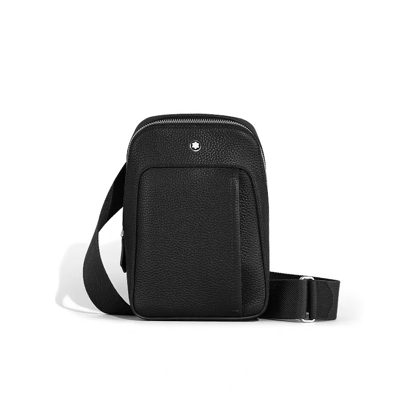 モンブラン 「Montblanc」モンブラン レザーメッセンジャーバッグ / ショルダーバッグ 