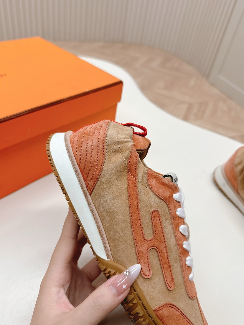 エルメス「Hermès」エルメス ガニーシューズ / レザースニーカー