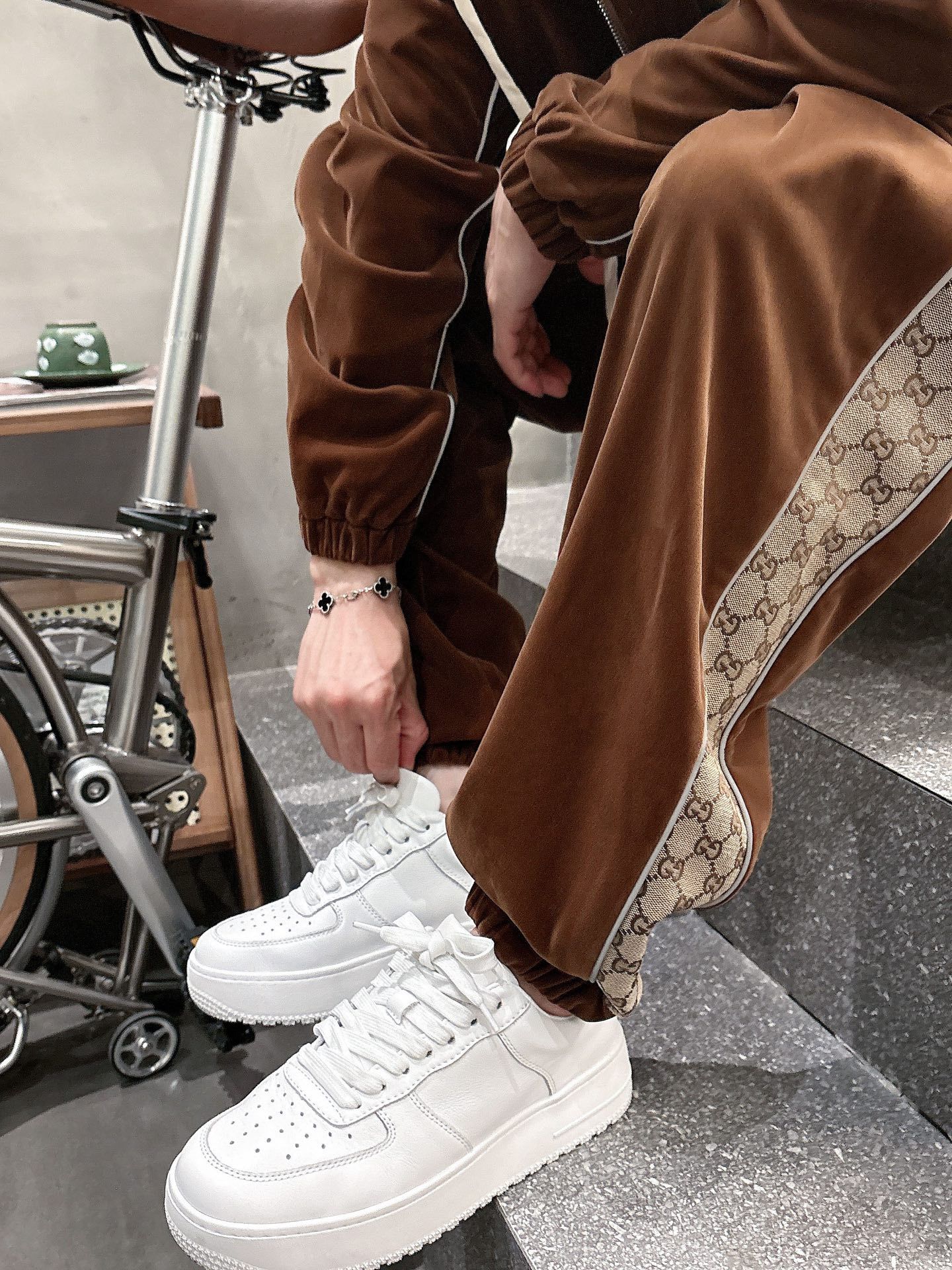 グッチ「Gucci」秋冬 メンズ カジュアルスポーツセット