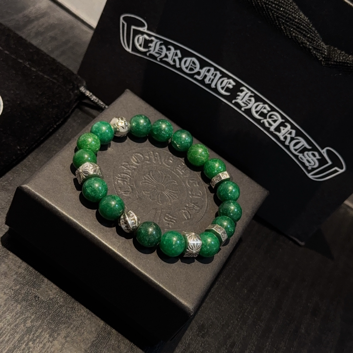 クロムハーツ「Chrome Hearts」ブレスレット - ヴィンテージ＆ロックテイスト ペア用