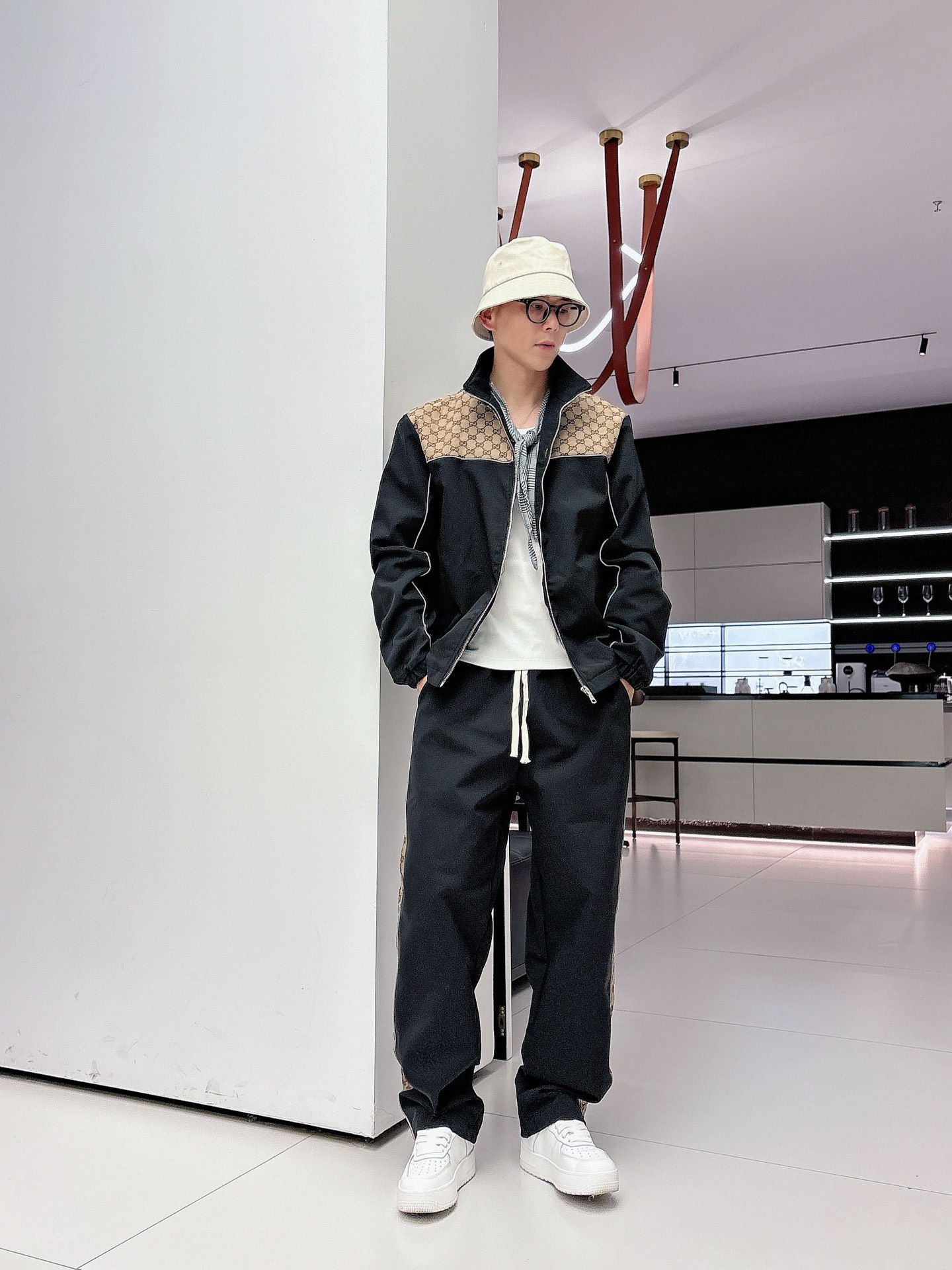 グッチ「Gucci」秋冬 メンズ カジュアルスポーツセット