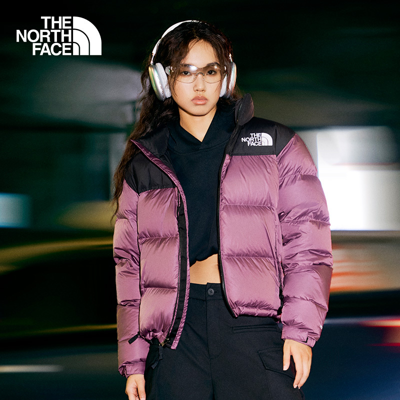 TheNorthFace 96 Nuptse トレンドブランドの女性用ホワイトグースダウンジャケット クラシックアイコン新モデル登場