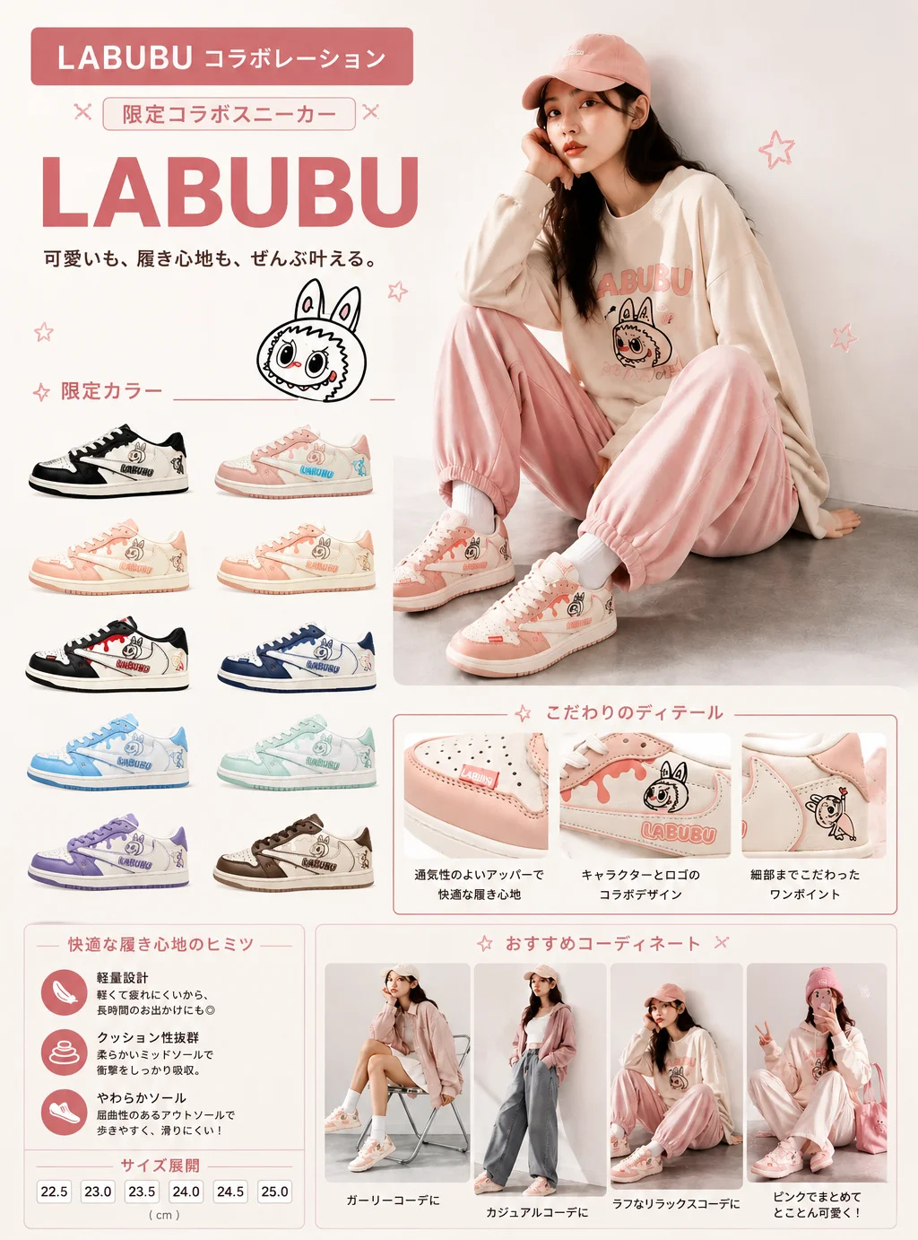 NK × LABUBU AJ 商品詳細 01