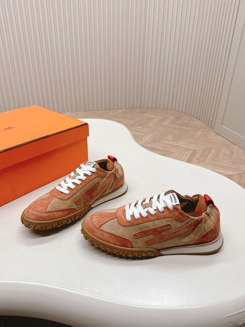 エルメス「Hermès」エルメス ガニーシューズ / レザースニーカー