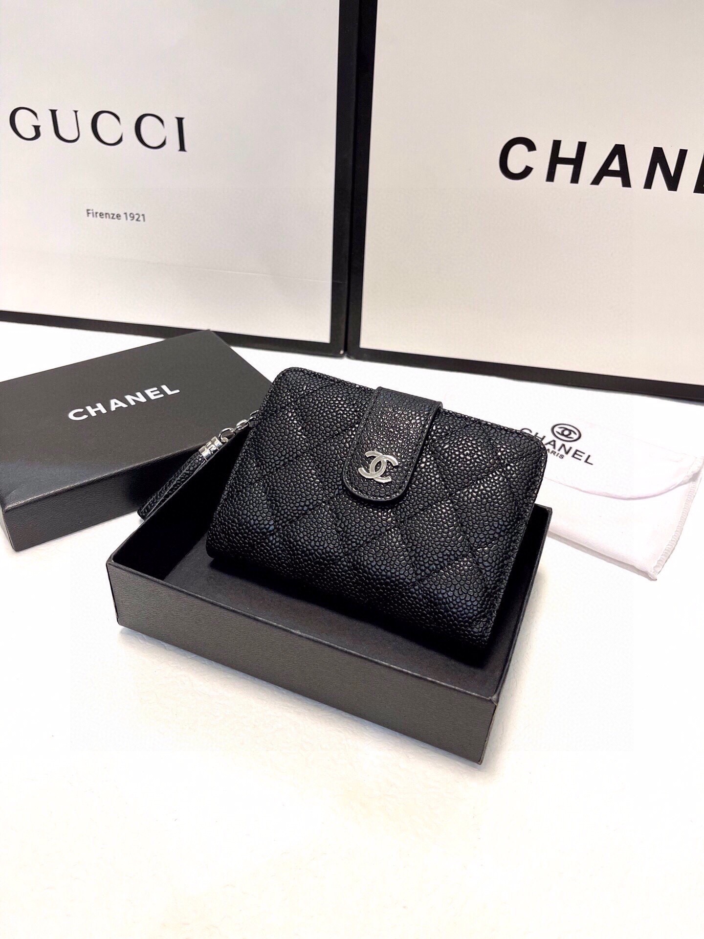 シャネル「Chanel」財布 多機能な小さな財布！