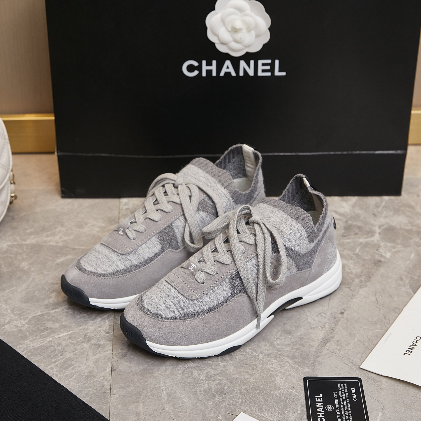 シャネル「Chanel」シャネル プレミアムカジュアルスニーカー  / レジャースニーカー